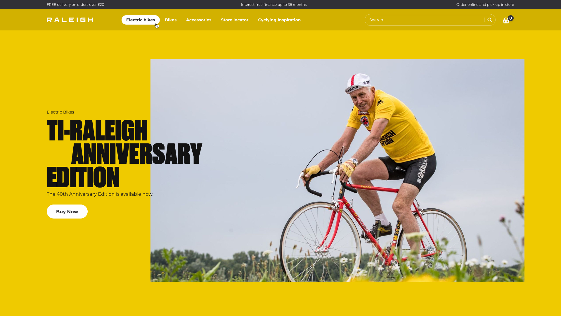 Raleigh homepage